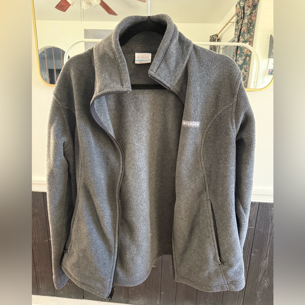 Columbia Charcoal Fleece Jacket